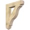 Ekena Millwork Funston Arts & Crafts Rough Sawn Bracket, Douglas Fir, 6"W x 34"D x 40"H BKT06X34X40FST03RDF - alternate 1